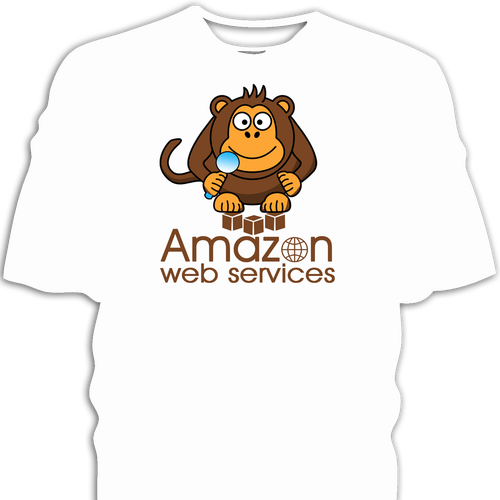 Design di Design the Chaos Monkey T-Shirt di JamezD