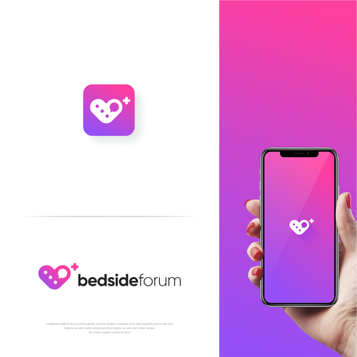 Design a LOGO for a Live Chat App for Patients and their Families! Design by camuflasha