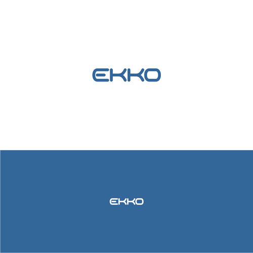 SIMPLE LOGO - ekko Letters then dm after Design by Sybertrons