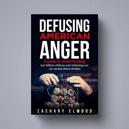 Cover for a book aimed at reducing American political anger Design by Platinumedia