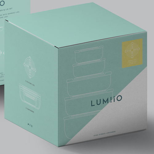 Packaging design for modern and trendy kitchenware product Design by O1iviaTaylor