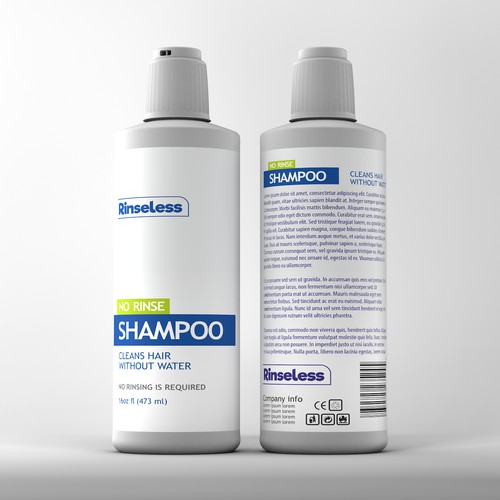 Design a Modern Shampoo Label concurso Rótulo