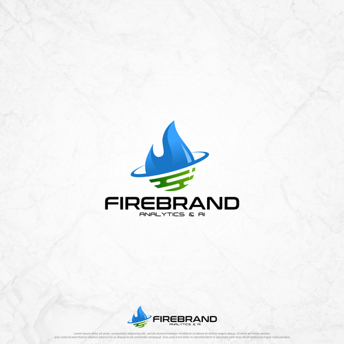 Firebrand - an innovative new tech consultancy Design by petir jingga