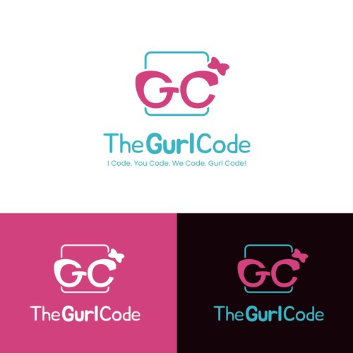 Ultimately the Cutest Dopest Techiest Logo & Website for Girls!!! Design by kubusIDE