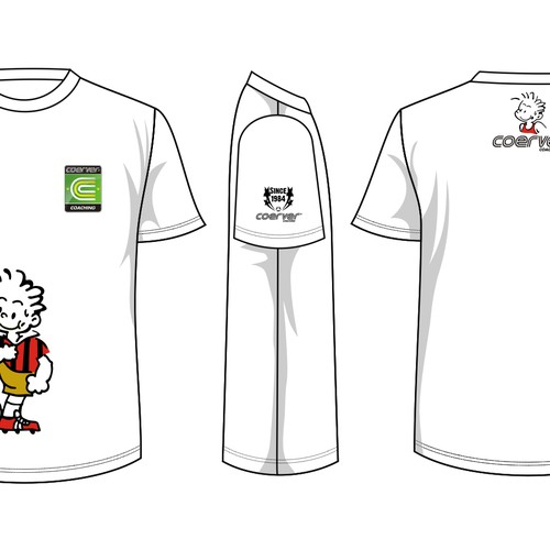 Create The Next T Shirt Design For Coerver Coaching T Shirt Contest 99designs