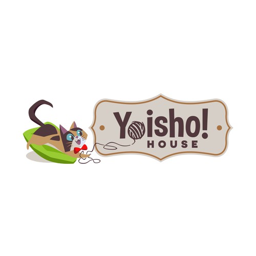 Cute, classy but playful cat logo for online toy & gift shop デザイン by Aries N