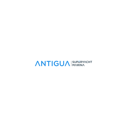 Logo for Antigua Superyacht Marina Design by tanambuku.std