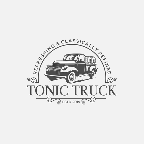 Design a Classy Upscale Logo for a Mobile Bar Service Truck Design by guinandra