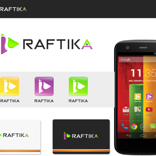 Create a STUNNING start-up Logo for a mobile media company! Design by lewa