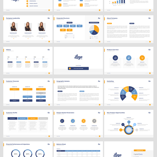 Powerpoint Template For Investment Bank Wettbewerb In Der Kategorie Powerpoint Vorlage 99designs