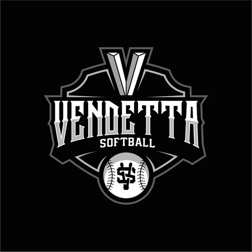 Vendetta Softball Design von gientescape std.