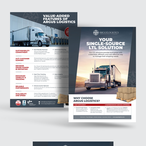 Argus LTL Program Flyer Design by vcreatived