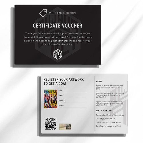 Certificate Voucher Design by Anndesigner11