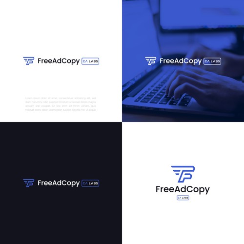 Design sleek logo for AI copywriting app for business owners Design by thetamlika®