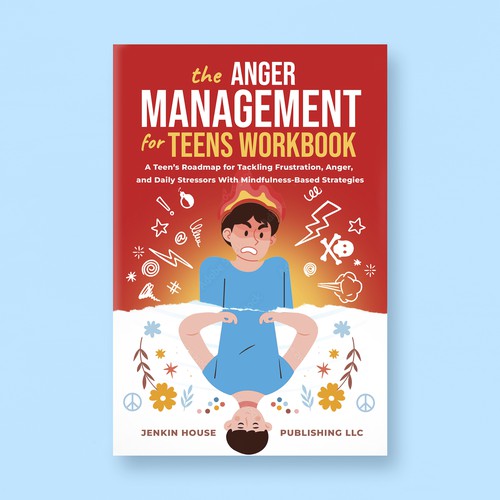 Awesome book cover to help teens rock at life! Design by SOF1ANE AF