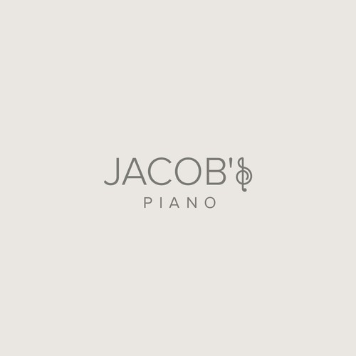 Piano related logo for my popular YouTube brand-ontwerp door vividesignlogo