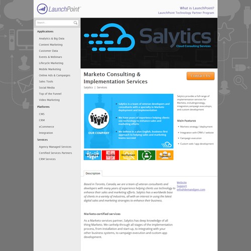 Create graphics only on "Partner Page" Design by Vebiz Solutions