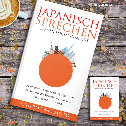 Book Cover: Learning to speak Japanese Design réalisé par ryanurz