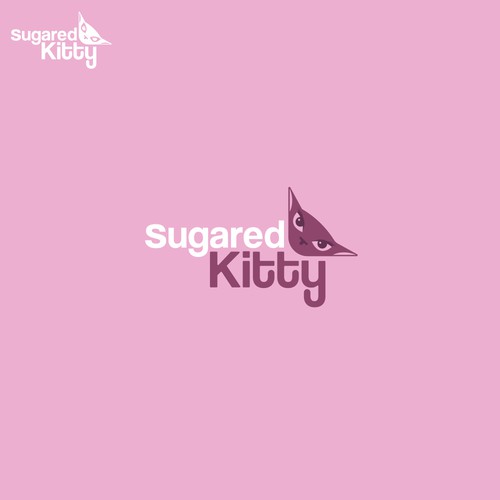 Design a SEXY kitty logo for a women's hair removal salon - Sugared Kitty - Studio Design by Kaimana Designs