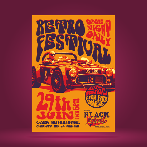 Mini retro festival poster | Poster contest | 99designs