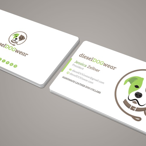 Design a stunning business card for a dog loving company Design by TSproults