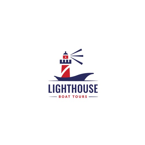 Lighthouse Boat Tours-ontwerp door Godly-Student