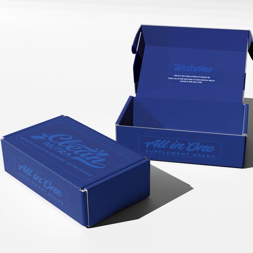 Influencer Branding Box Design Needed For Leading Health Brand Design by DagDigi