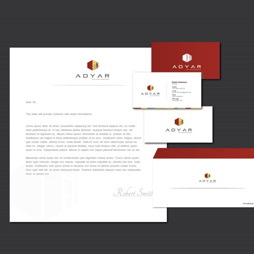 logo for ADYAR Design by Velash