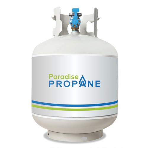 Bright and cheerful logo design for Paradise Propane located in Sunny SW Florida Design by Ezzy20