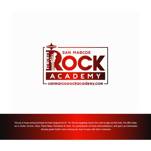 San Marcos Rock Academy Design by HK.designs
