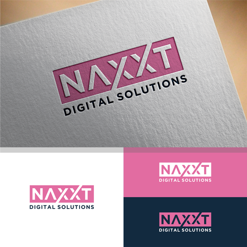 Naxxt - Software company logo contest Design by DSGNX™