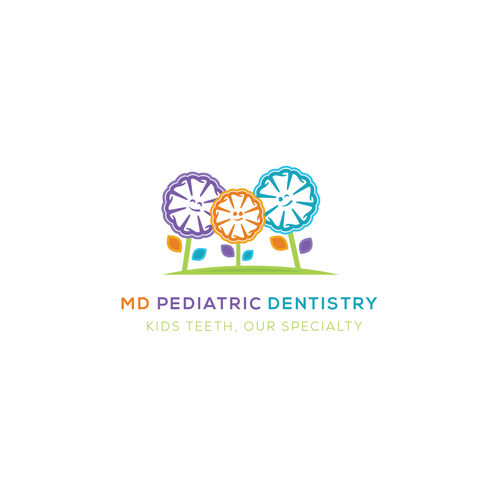 Design a colorful appealing logo for a Pediatric Dentistry group-ontwerp door yellena17