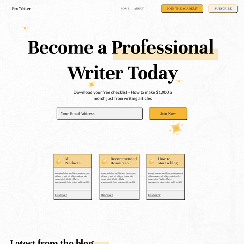 WordPress theme design contest entry by Mamdouh ganeemy