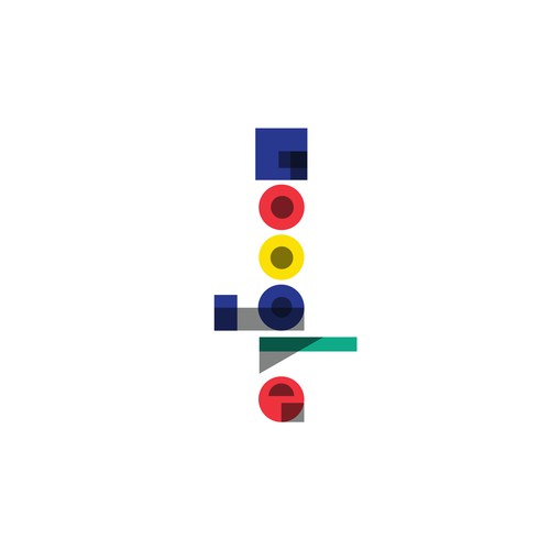 コンペ「Community Contest | Reimagine a famous logo in Bauhaus style」のデザイン by AJworksさん 