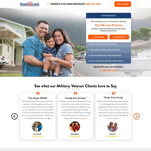 Landing page design contest entry by Atul-Arts