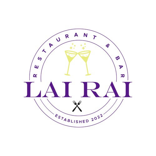 Design an approachable logo for a Vietnamese American fusion restaurant and bar - Lai Rai Design by Hassan Murtaza Jatoi