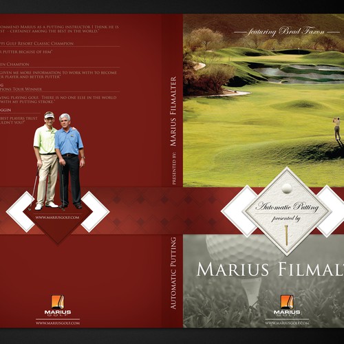 design for dvd front and back cover, dvd and logo Ontwerp door hefe