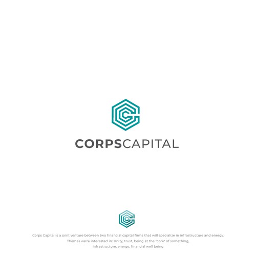 Logo for investment capital firm specializing in infrastructure and energy Design by Carksas