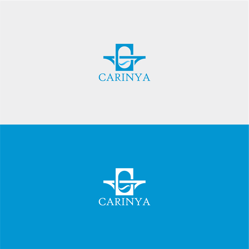 A logo for Carinya Apartments Design by Gprex