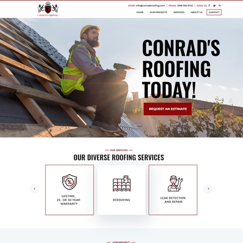 Our Projects - Conrad's Roofing