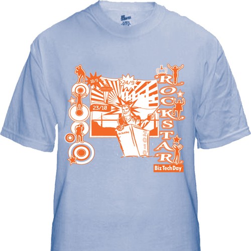 Give us your best creative design! BizTechDay T-shirt contest Ontwerp door Stolt65