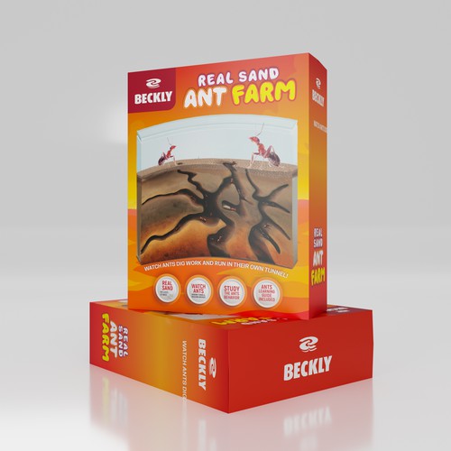 Eye Catching Ant Farm Box Design Design by Designbaharbd