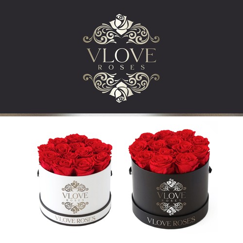 Luxury Real  Roses startup needs logo Design by T-Design