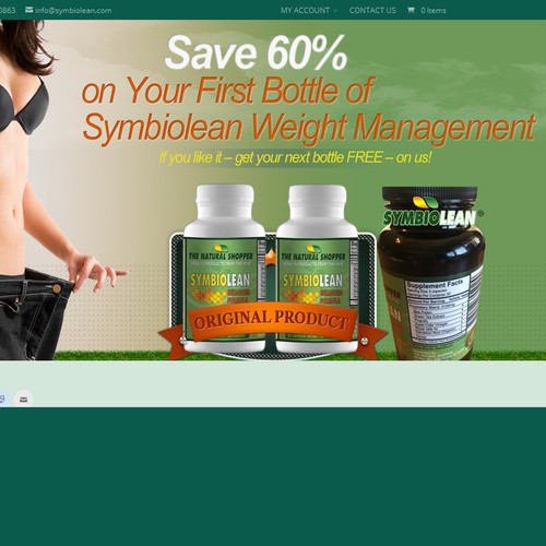 Snazzy Web Banner Needed For Weight Loss Supplement 