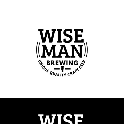 Create original Logo for Wise Man Brewing. Design by Viktoriia Leon