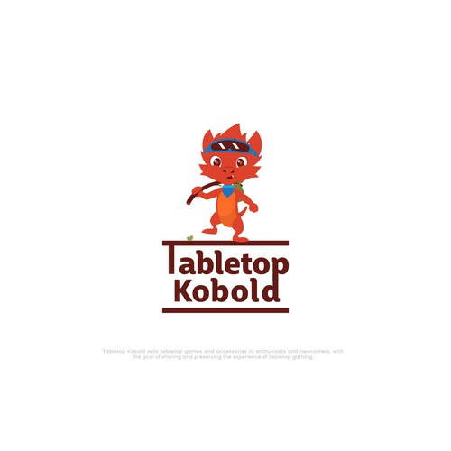Bring Tabletop Kobold to Life with a Fun, Memorable Logo and Branding Design by Dadisigner