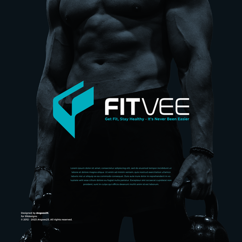 Need a Powerful Logo for a Modern Fitness App Design by AXXV ™
