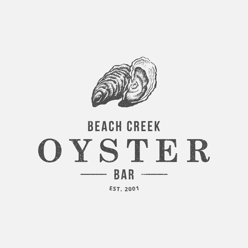 Oyster Bar logo Design by vuveeh™