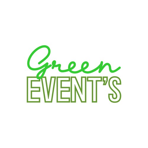 GREEN EVENT'S need his logo Diseño de DevDevit   ★ ★ ★ ★ ★