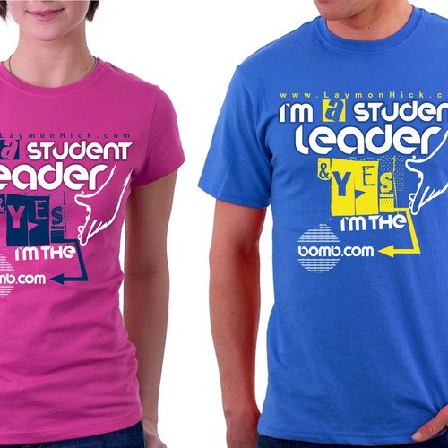 Design My Updated Student Leadership Shirt Design von miljandesign